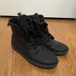 Dr. Martens Black Lace up Shoreditch ankle boots size US 6 EU 37
